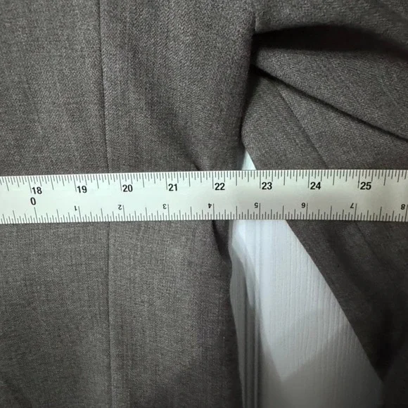 Nino Fenzi Men's Blazer 44S Gray Lanificio di Schio Merino Wool Sport Coat Italy